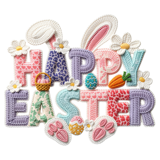 Happy Easter Faux Yarn