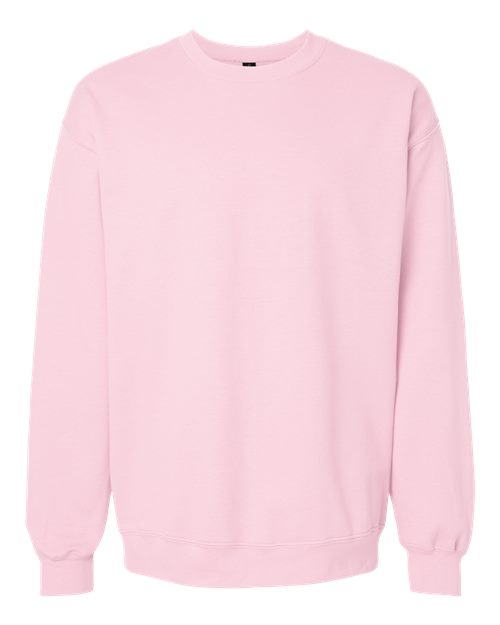 Light Pink-Gildan Softstyle Crewneck Sweatshirts