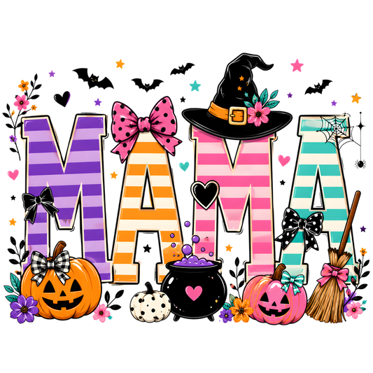 MAMA Bright Stripes Halloween