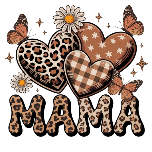 MAMA Browns, Cheetah, Checkered, and Stars