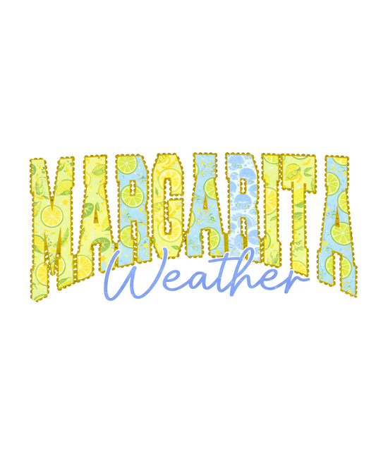 Margarita Weather (green & light)