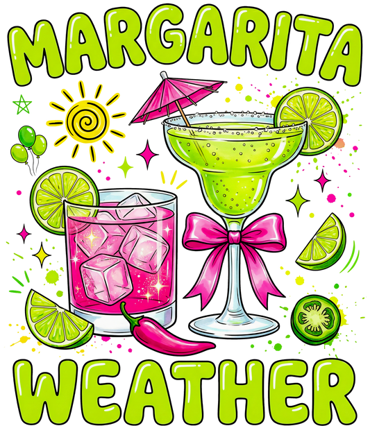 Margarita Weather (Lime Print)