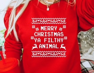 Merry Christmas Ya Filthy Animal