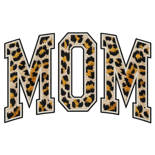 Mom Faux Yarn Cheetah Print