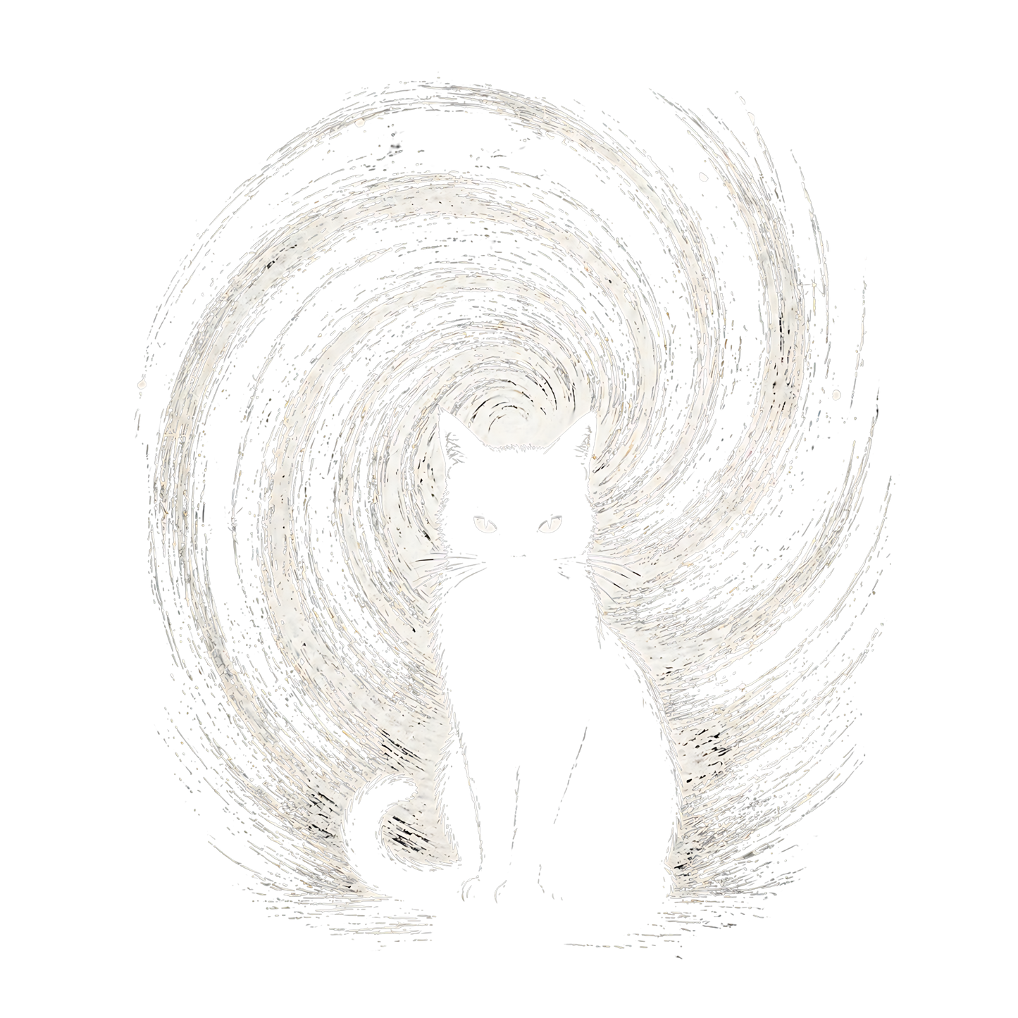 Mystic Black Cat