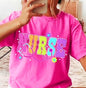 Nurse Plaid Bright Lettering