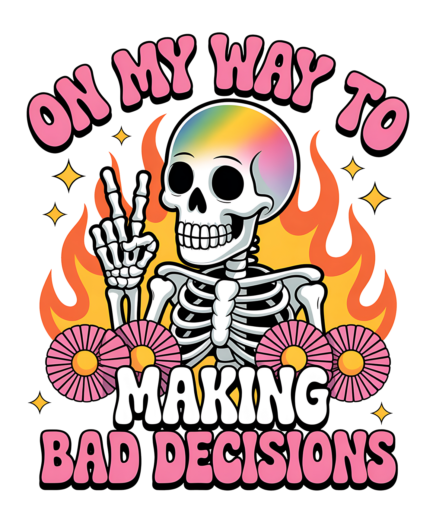 On My Way To Making Bad Decisions- Pink