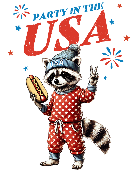 Party in the USA Raccoon