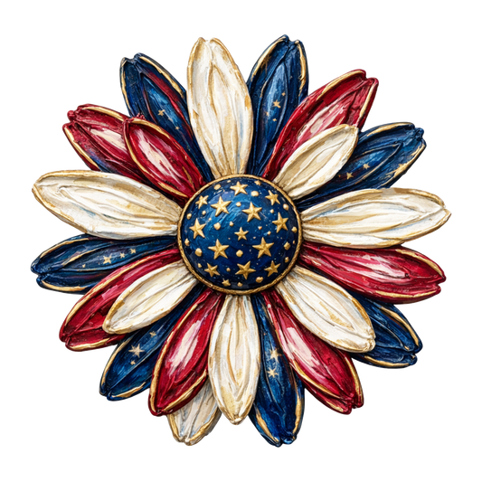 Patriotic Daisy