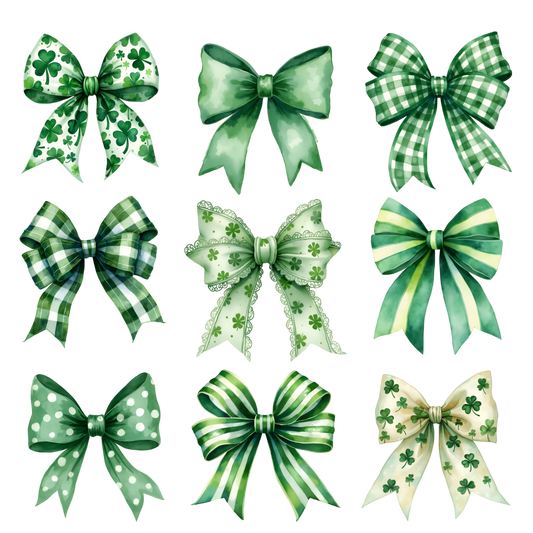 Bow Coquette St. Patrick's Day