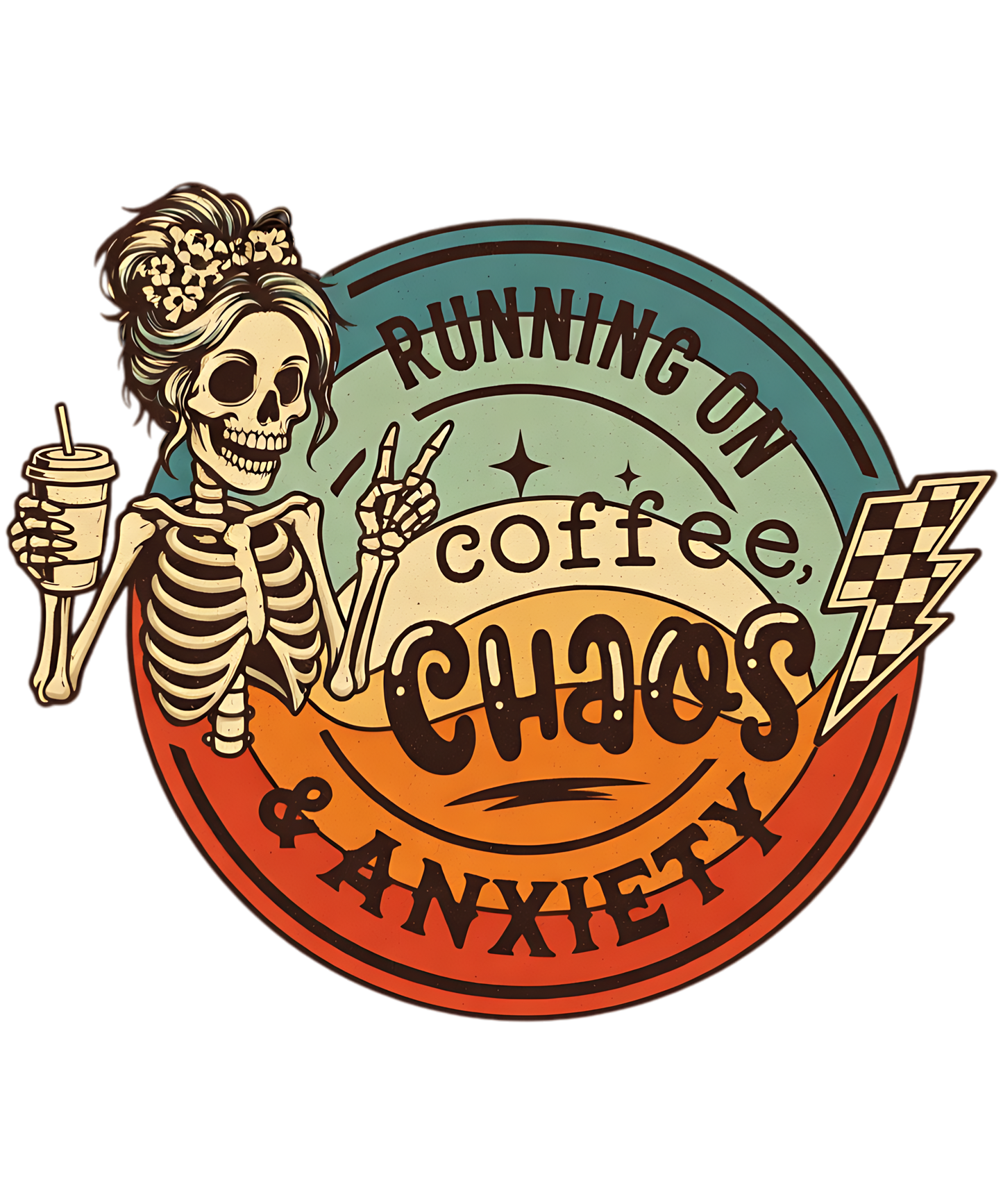 Running on Coffee Chaos & Anxiety