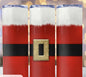 20oz Skinny Tumbler-SANTA Suit w/ Belt