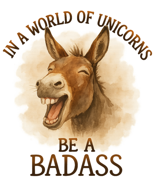 In a World of Unicorns Be a Badass
