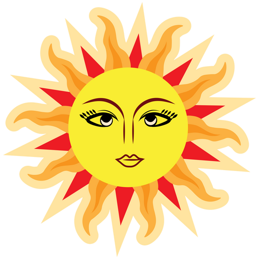 Sicilian Sun Symbol color version