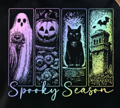 Spooky Season (ghost,jack O, black cat, bats)