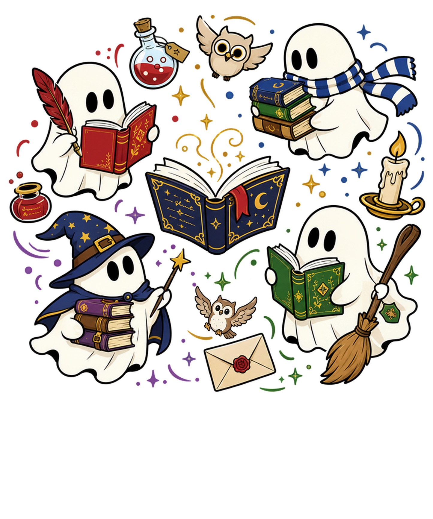 Spooky Ghosts Reading