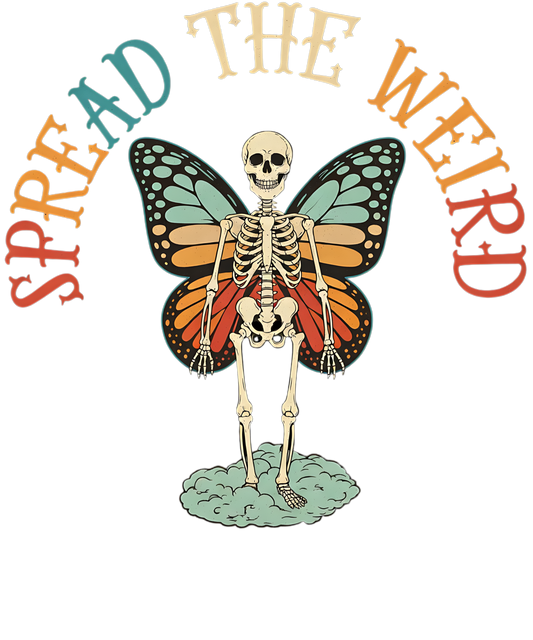 Spread The Weird Monarch Skull