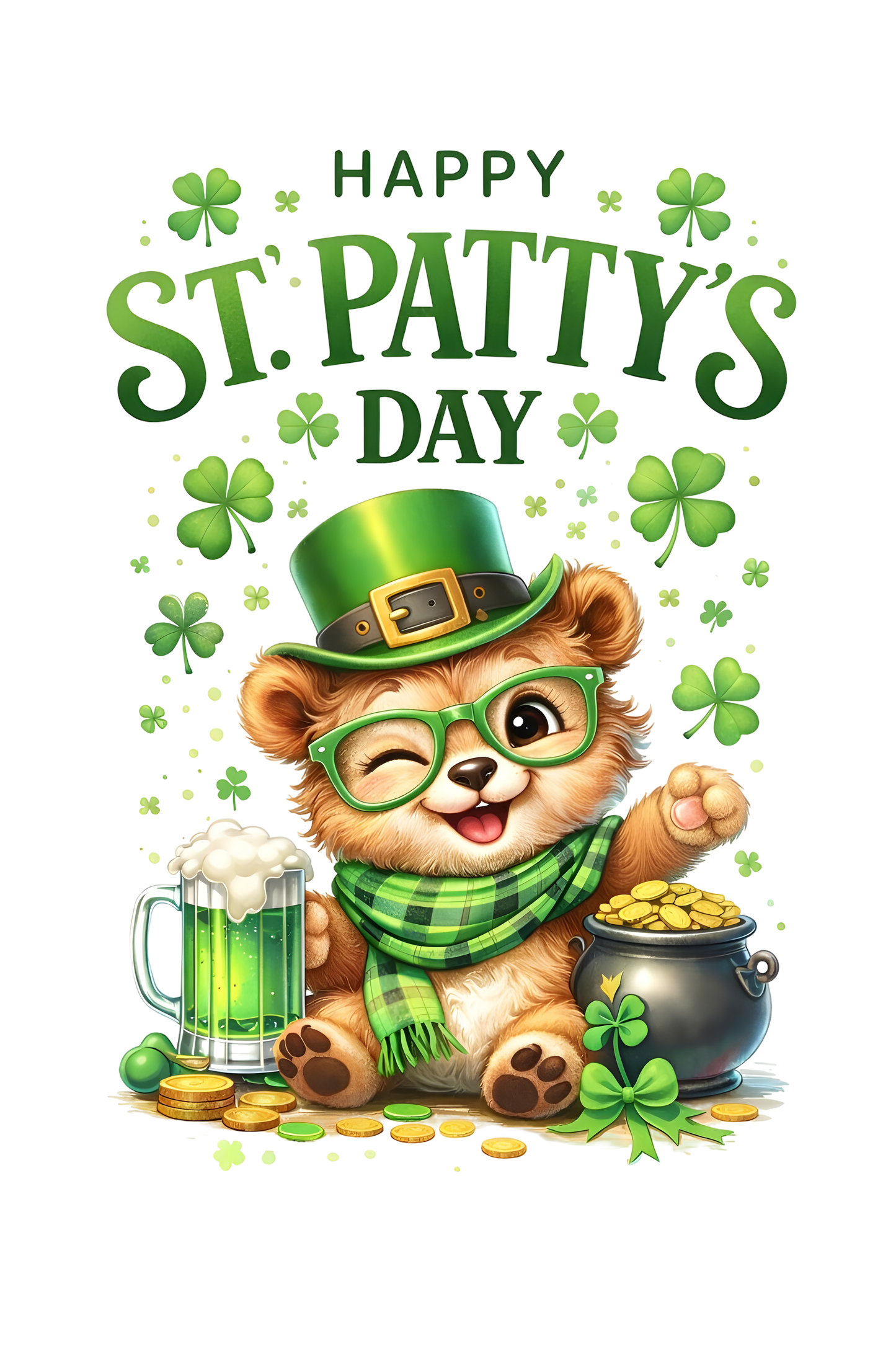 Happy St. Patty's Day Bear