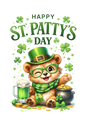 Happy St. Patty's Day Bear