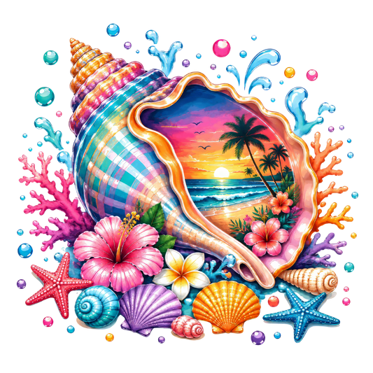 Summer Beach Sea Shells