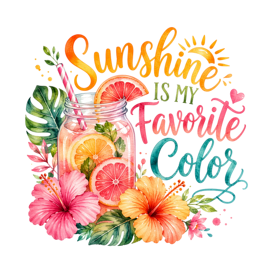 Sunshine is My Favorite Color