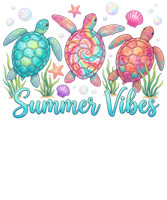 Summer Vibes Turtles