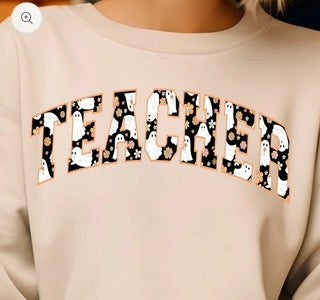 Teacher in Ghost Print