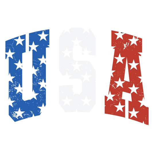USA distressed with stars