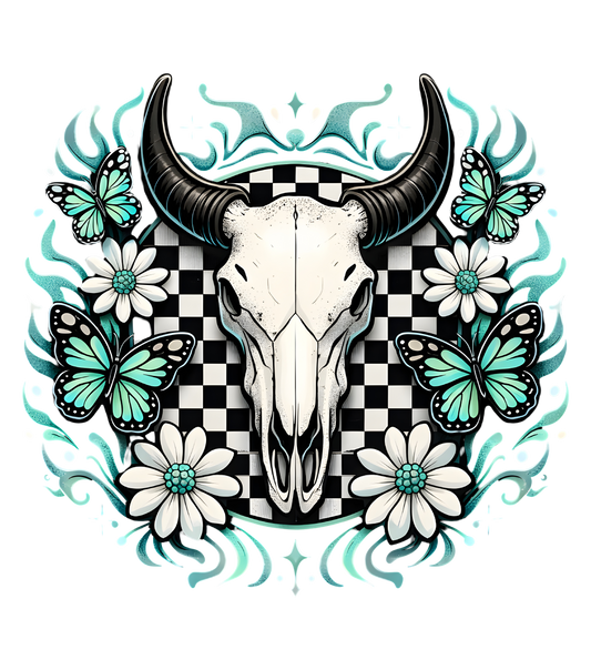 Western Bull Skull