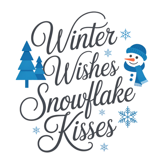 Winter Wishes Snowflake Kisses