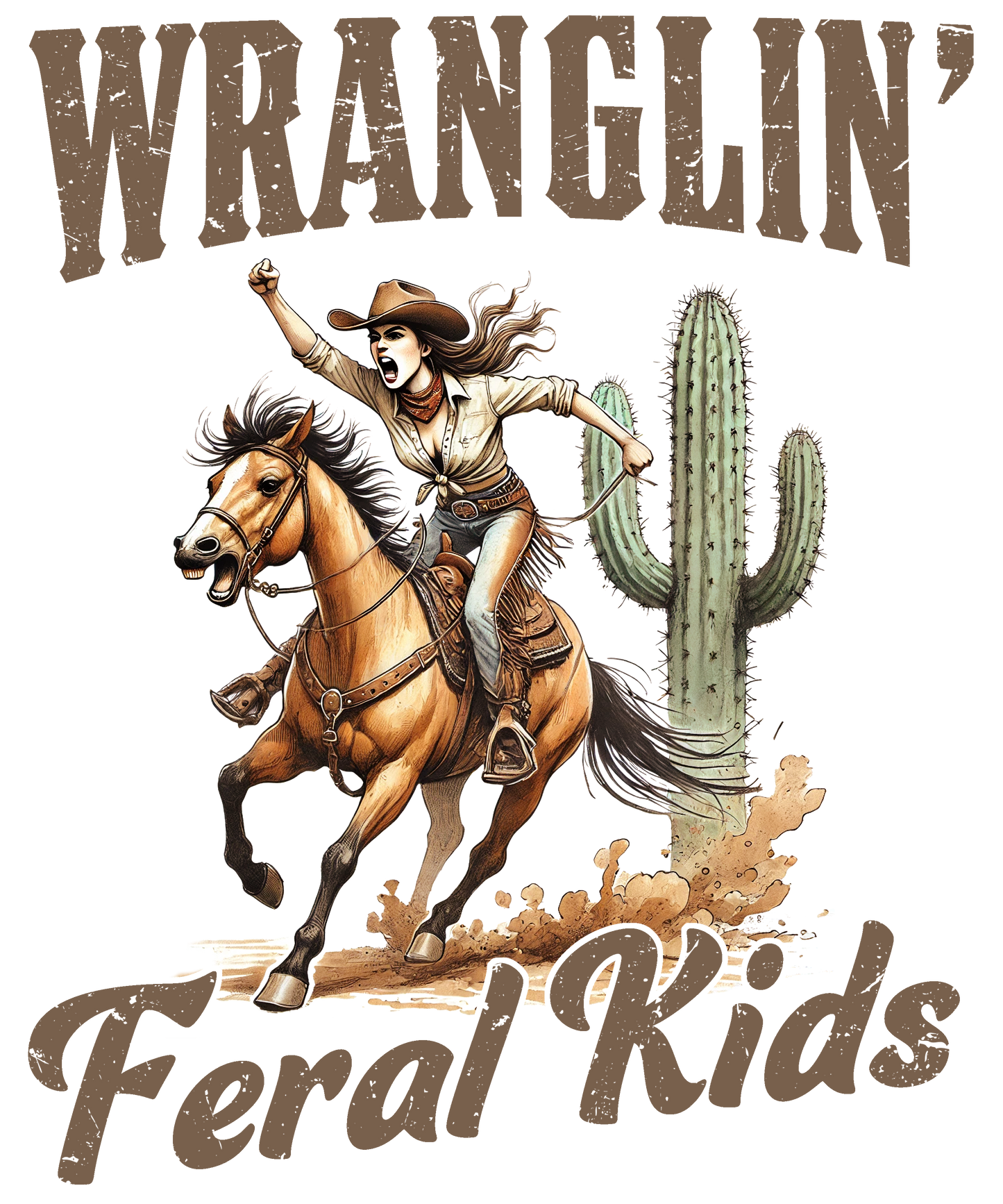 Wranglin' Feral Kids