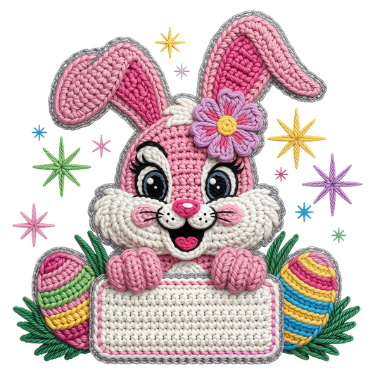 Yarn Crochet Easter Bunny
