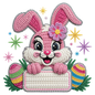 Yarn Crochet Easter Bunny