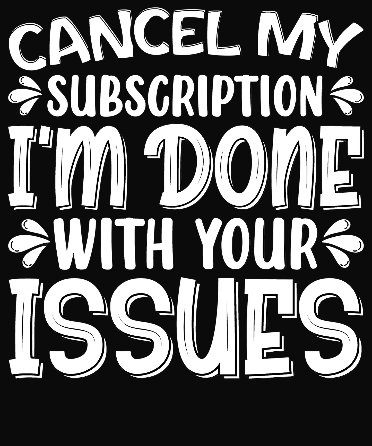 Cancel My Subscription I'm Done With Your Issues
