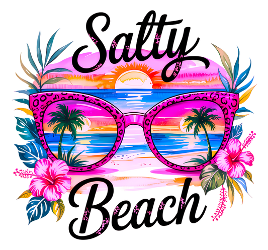 Salty Beach (Magenta Sunglasses)
